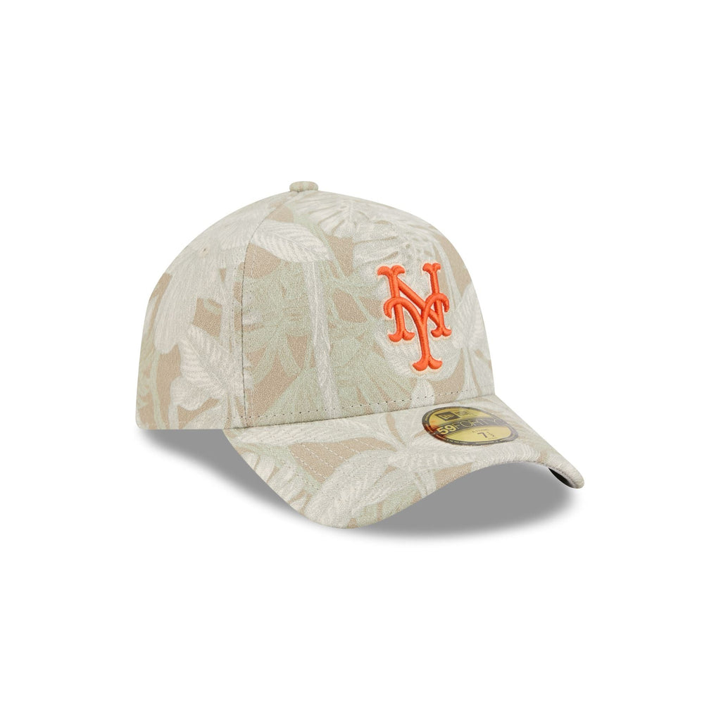 New York Mets Three Looms Leafy Palm 59FORTY A-Frame Fitted Hat - Image 3