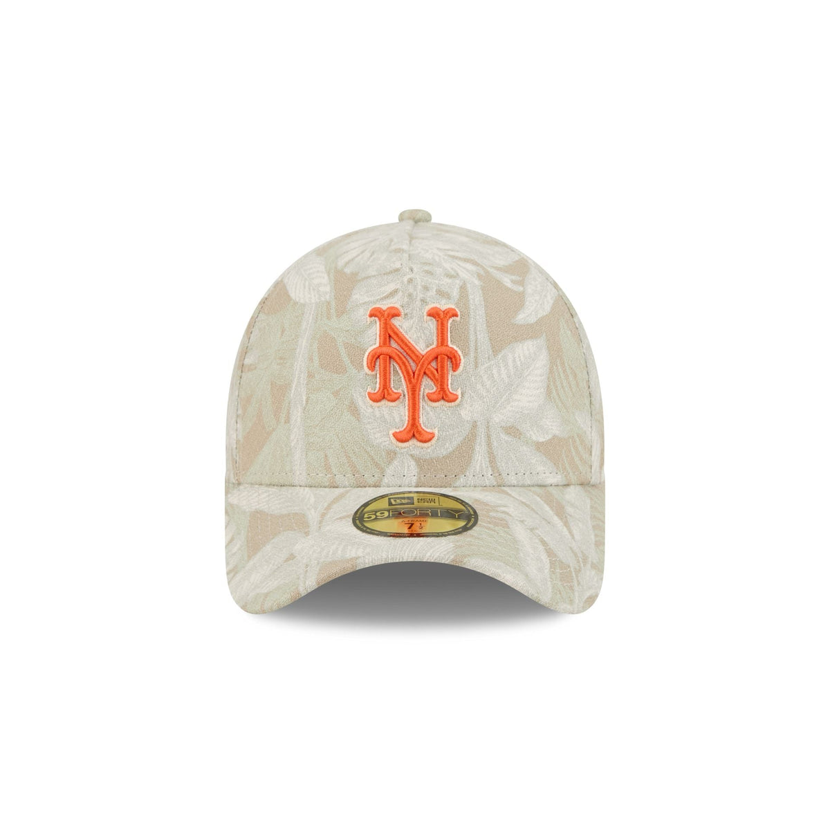 New York Mets Three Looms Leafy Palm 59FORTY A-Frame Fitted Hat - Image 2