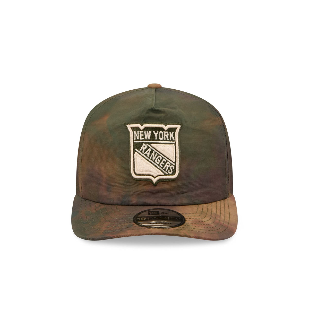 New York Rangers Three Looms Nylon Wash Dye 19TWENTY Adjustable Hat - Image 2