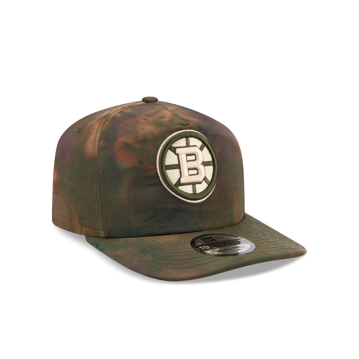 Boston Bruins Three Looms Nylon Wash Dye 19TWENTY Adjustable Hat - Image 3