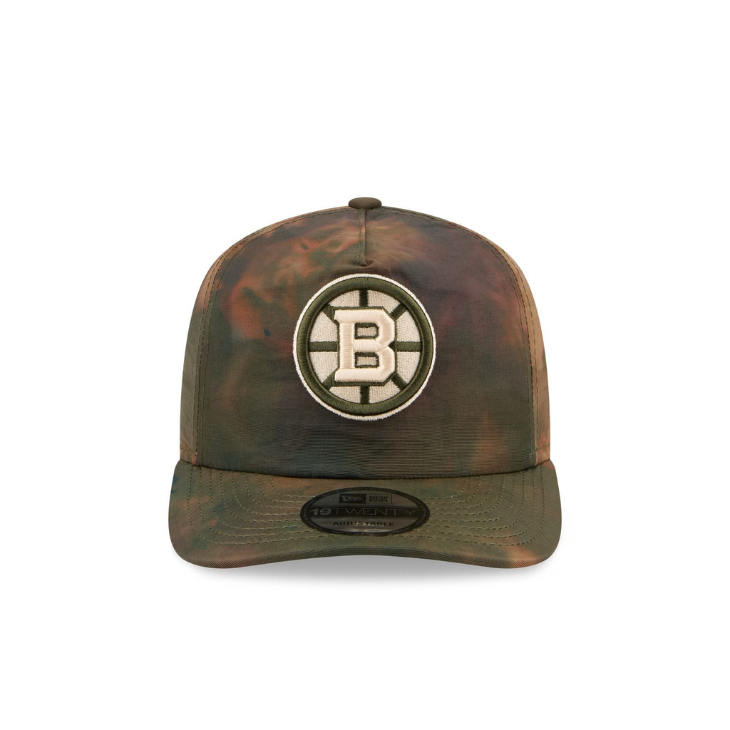 Boston Bruins Three Looms Nylon Wash Dye 19TWENTY Adjustable Hat - Image 2