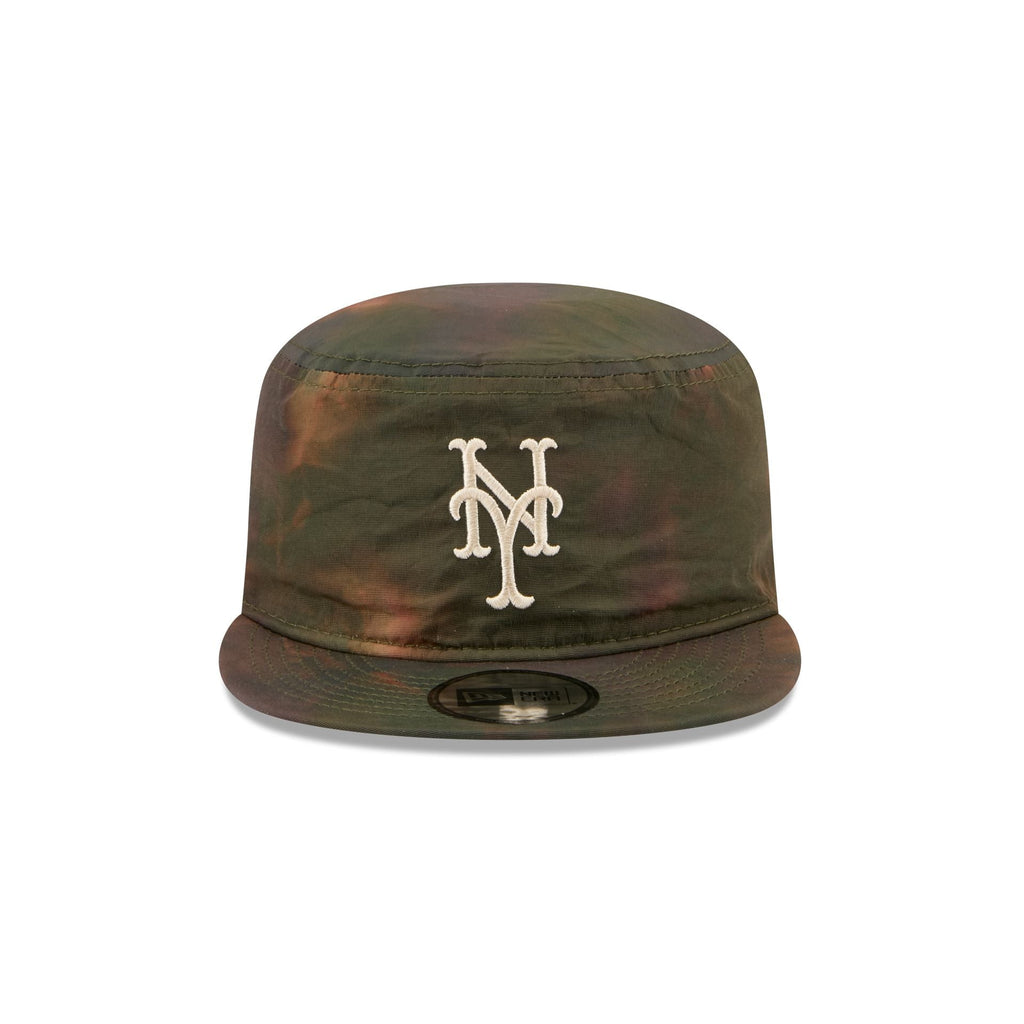 New York Mets Three Looms Nylon Wash Dye Painter Hat - Image 2