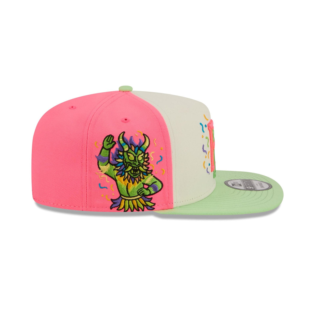 Dominican Republic Diablo Cojuelo 9FIFTY A-Frame Snapback Hat - Image 4