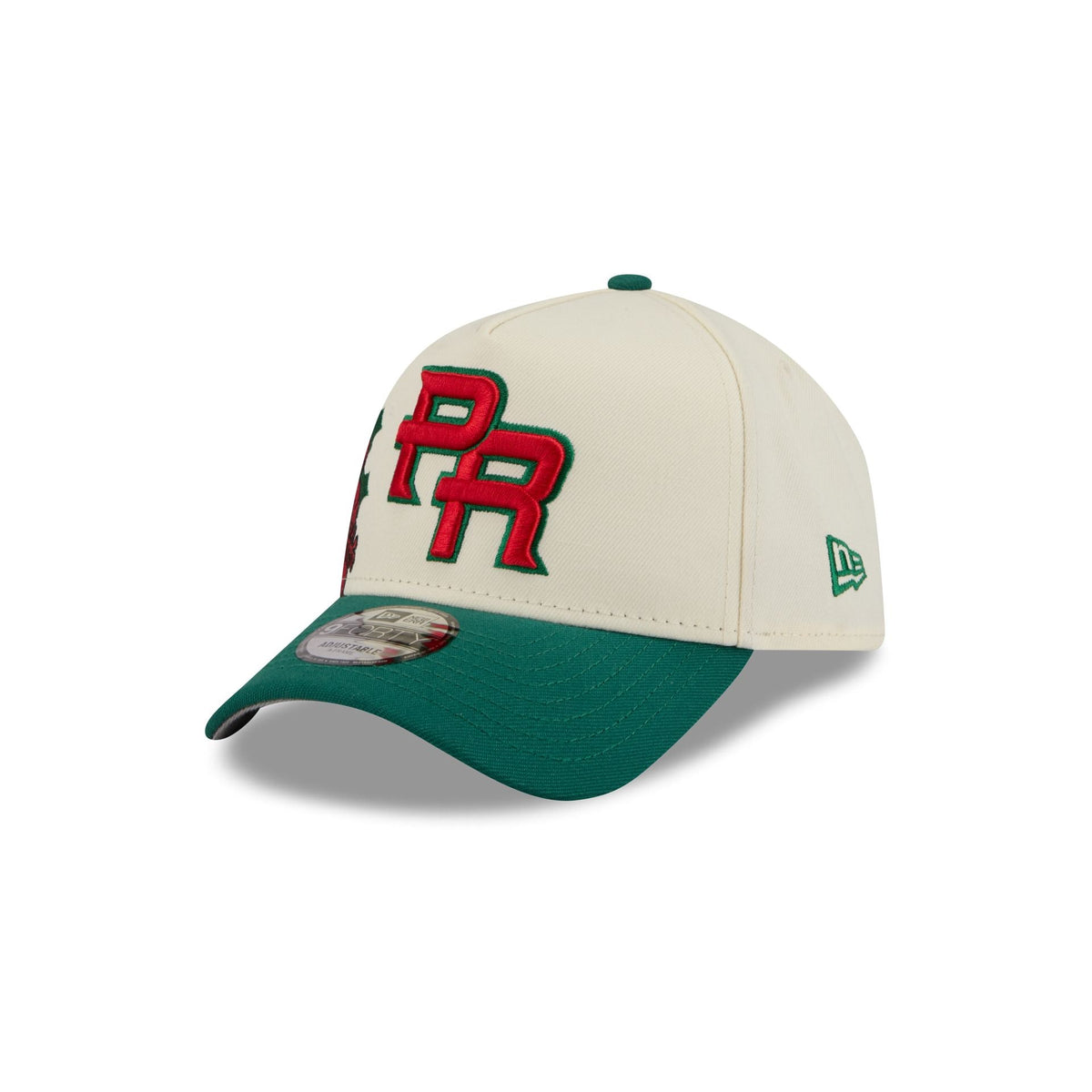 Puerto Rico Red Flower 9FORTY A-Frame Snapback Hat - Image 3