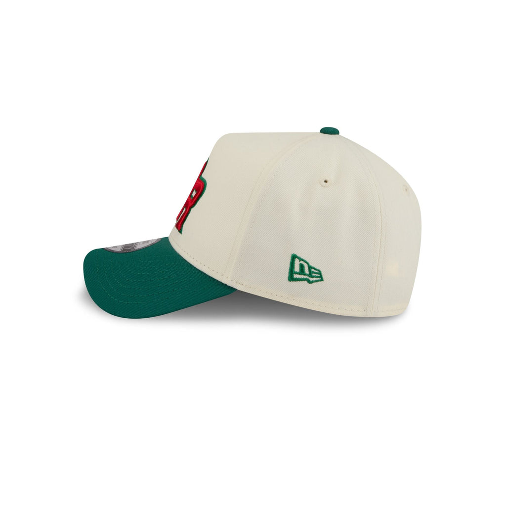 Puerto Rico Red Flower 9FORTY A-Frame Snapback Hat - Image 5