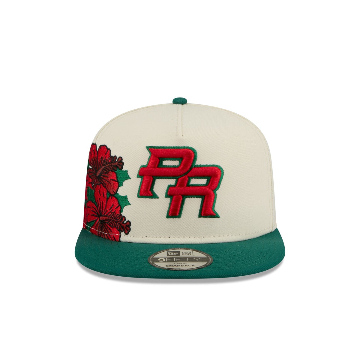 Puerto Rico Red Flower 9FIFTY A-Frame Snapback - Image 2