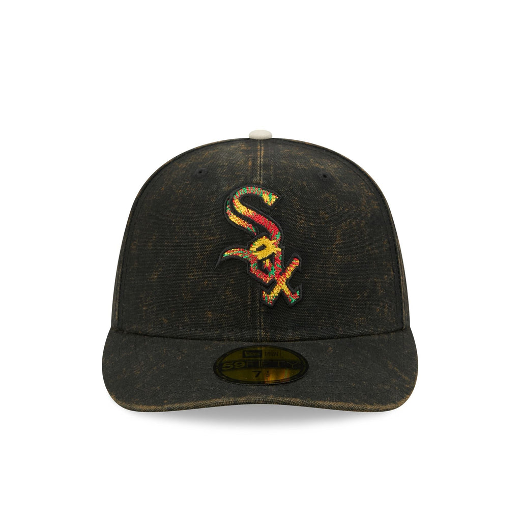 Just Caps Tie Dye Logo Chicago White Sox 59FIFTY Fitted Hat - Image 2