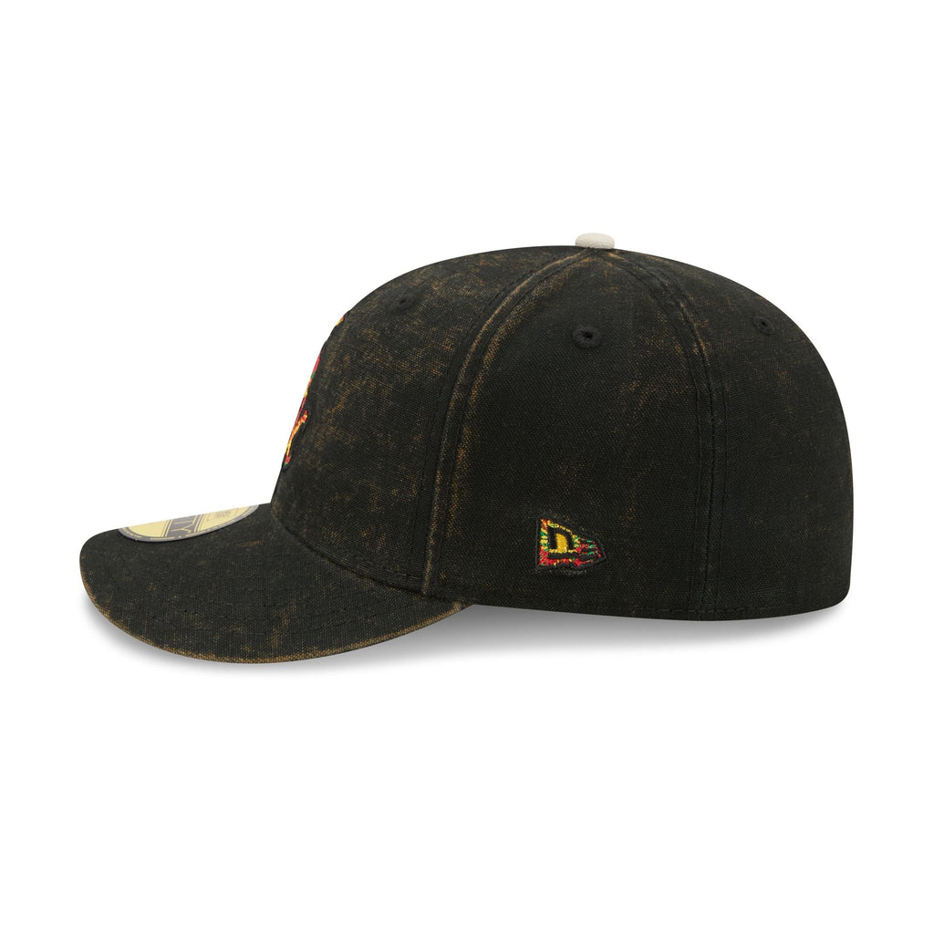 Just Caps Tie Dye Logo Chicago White Sox 59FIFTY Fitted Hat - Image 4