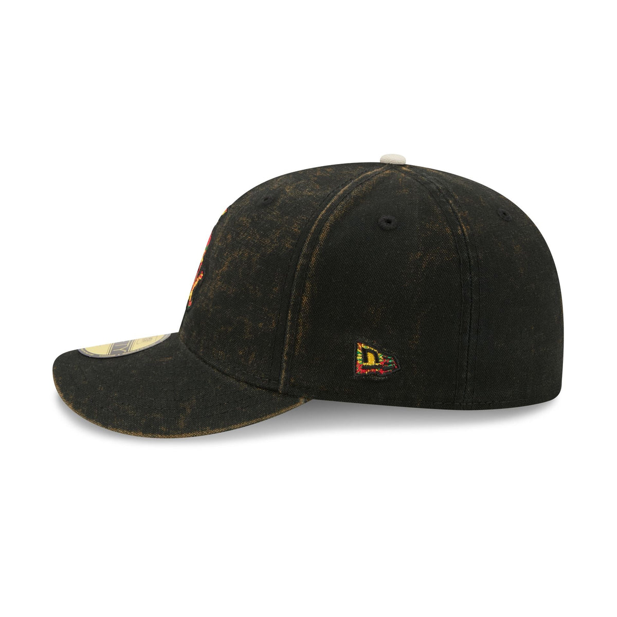Just Caps Tie Dye Logo Chicago White Sox 59FIFTY Fitted Hat - Image 4