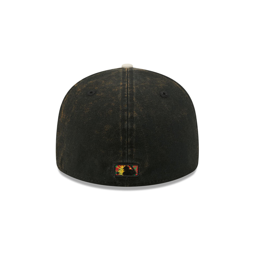 Just Caps Tie Dye Logo San Diego Padres 59FIFTY Fitted Hat - Image 6