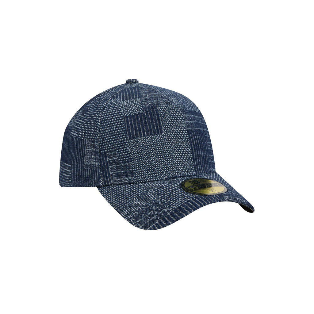 New Era Cap Denim Patchwork 59FORTY A-Frame Fitted Hat - Image 3