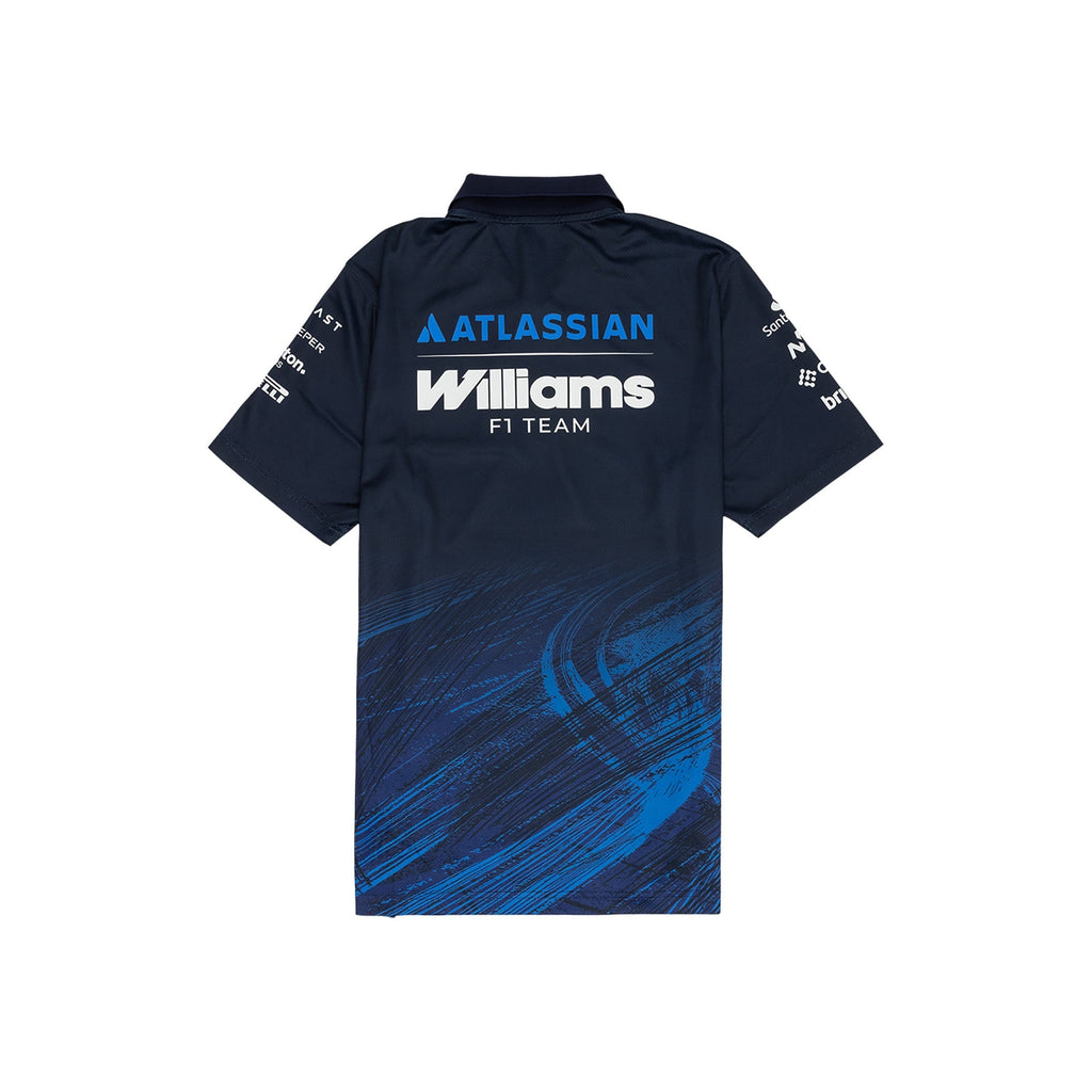 Atlassian Williams F1 Team Team Line Tech Polo - Image 2