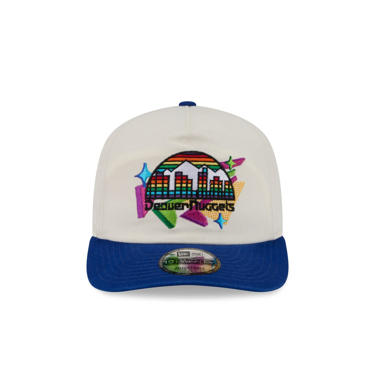 Denver Nuggets Hardwood Classics Retro Chrome 19TWENTY Adjustable Hat - Image 2
