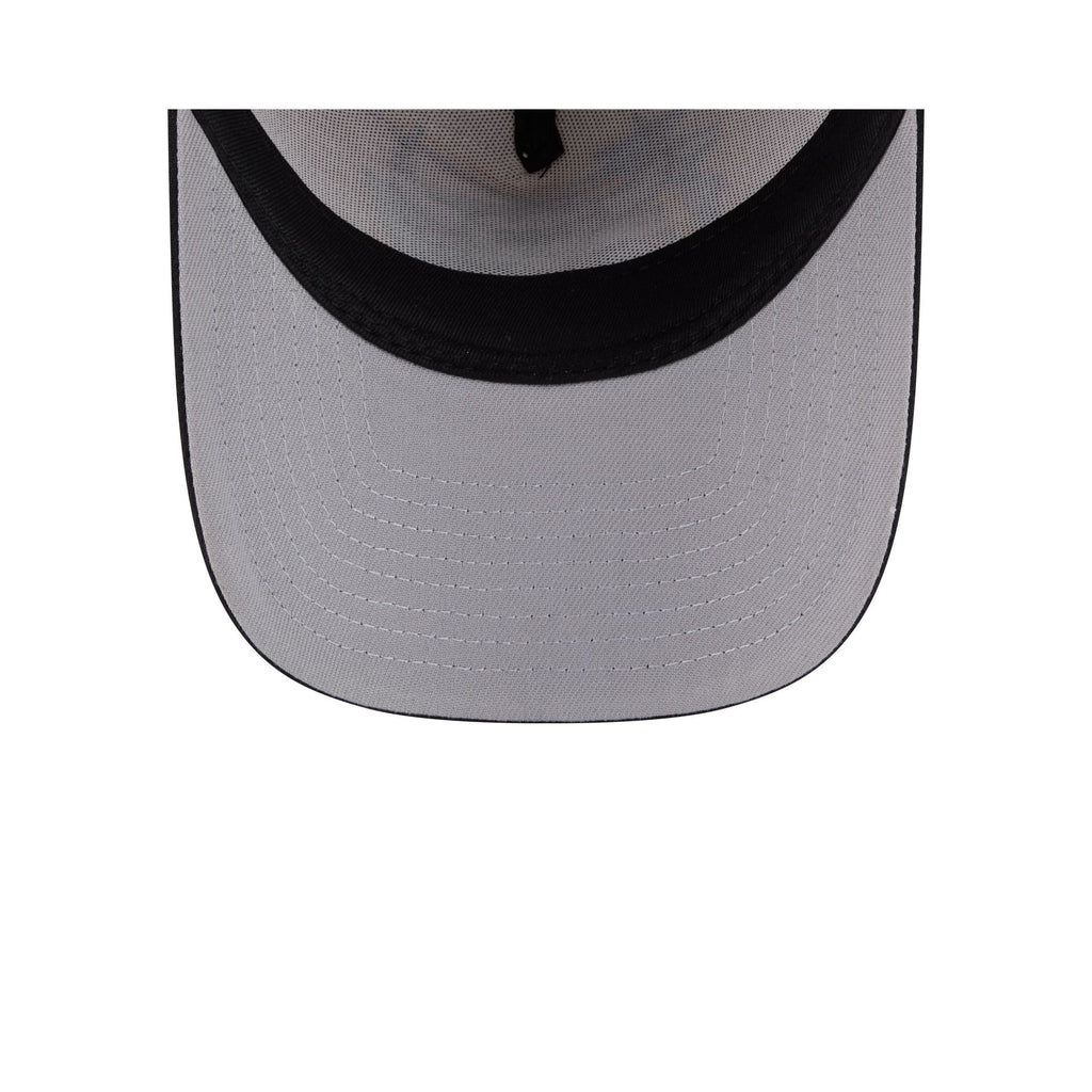 Chicago Bulls Hardwood Classics Retro Stone 9FORTY A-Frame Snapback Hat - Image 7