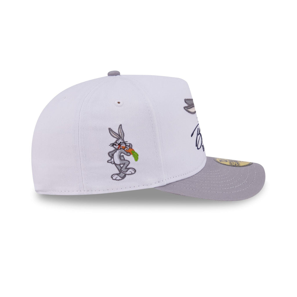 Looney Tunes Bugs Bunny Script 59FIFTY A-Frame Fitted Hat - Image 4