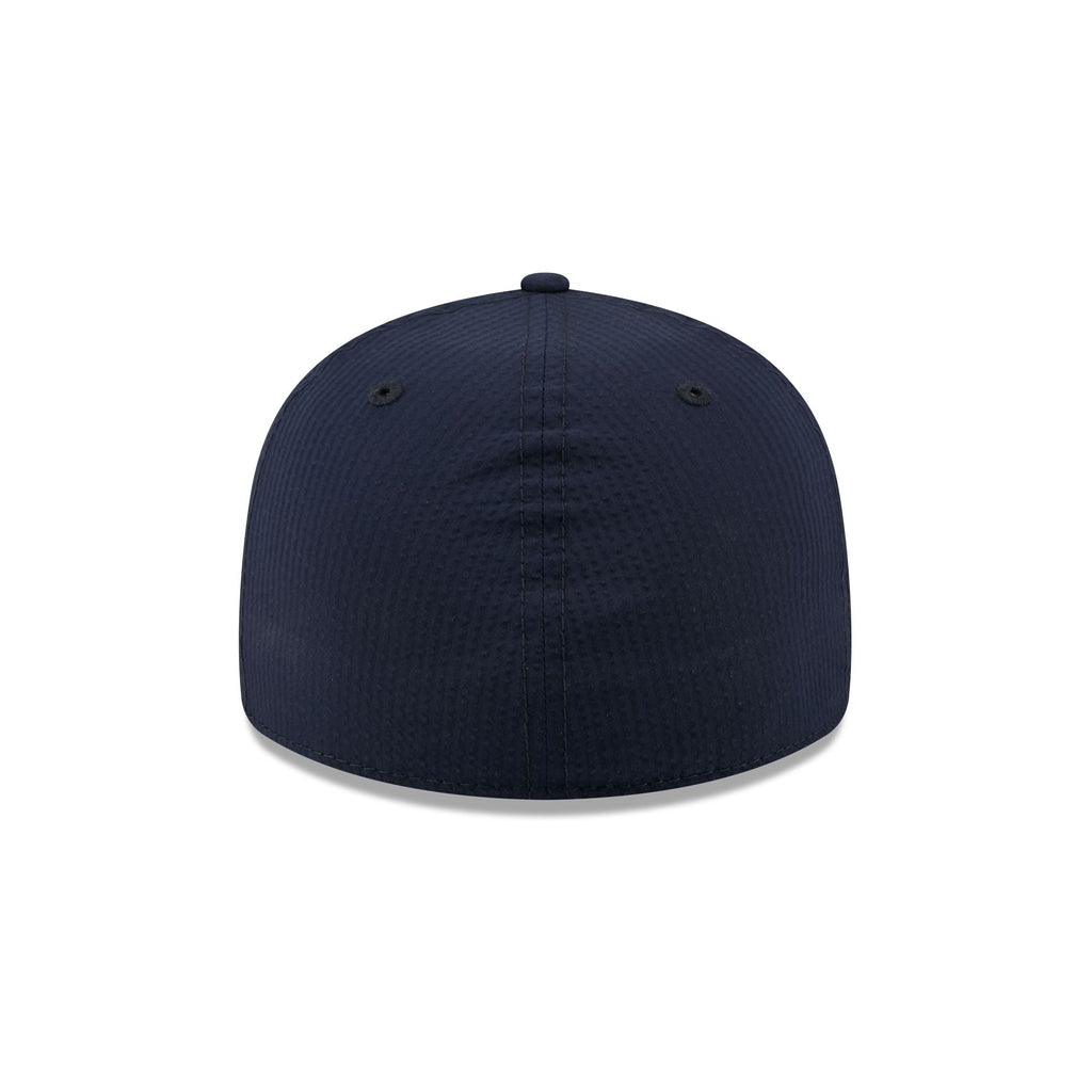 New Era Cap Navy Seersucker Retro Crown 59FIFTY Fitted Hat - Image 6