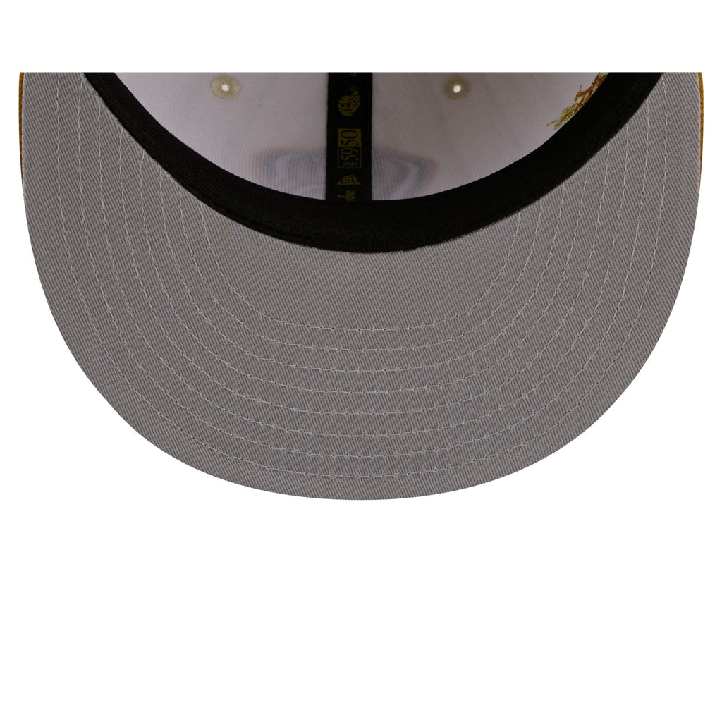 Milwaukee Brewers Chrome Herringbone 59FIFTY Fitted Hat - Image 7