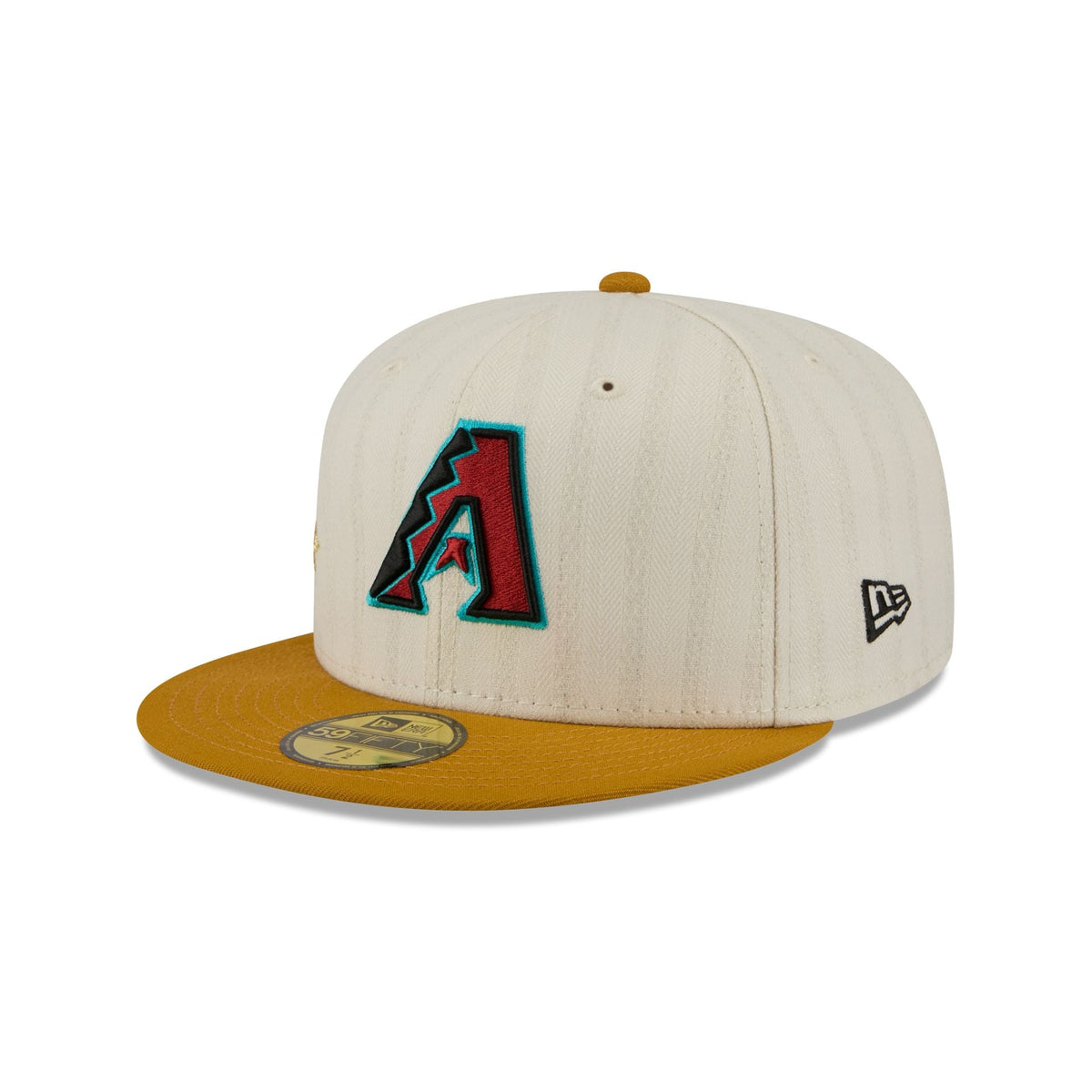 Arizona Diamondbacks Chrome Herringbone 59FIFTY Fitted Hat - Image 3