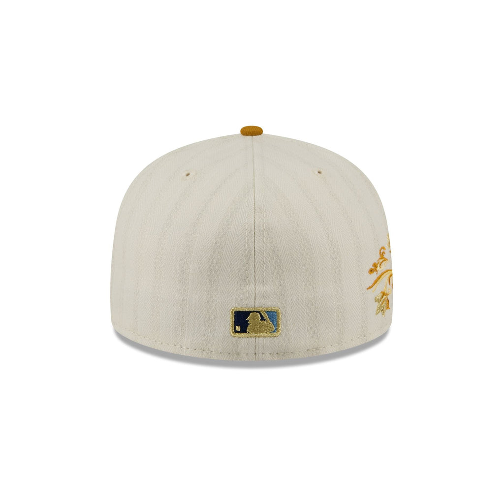 Tampa Bay Rays Chrome Herringbone 59FIFTY Fitted Hat - Image 6