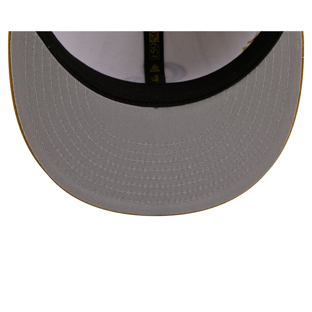 Colorado Rockies Chrome Herringbone 59FIFTY Fitted Hat - Image 7