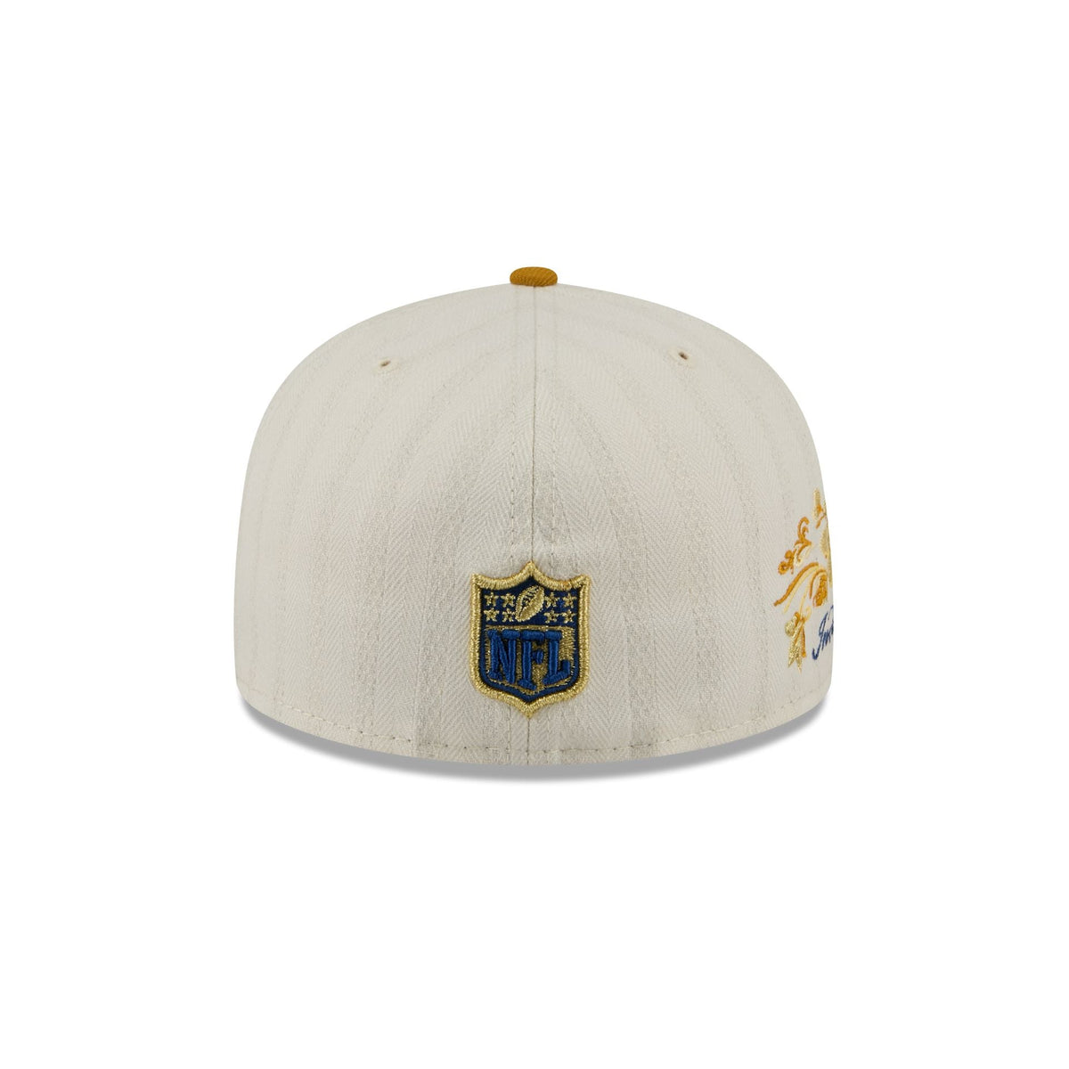 Indianapolis Colts Chrome Herringbone 59FIFTY Fitted Hat - Image 6