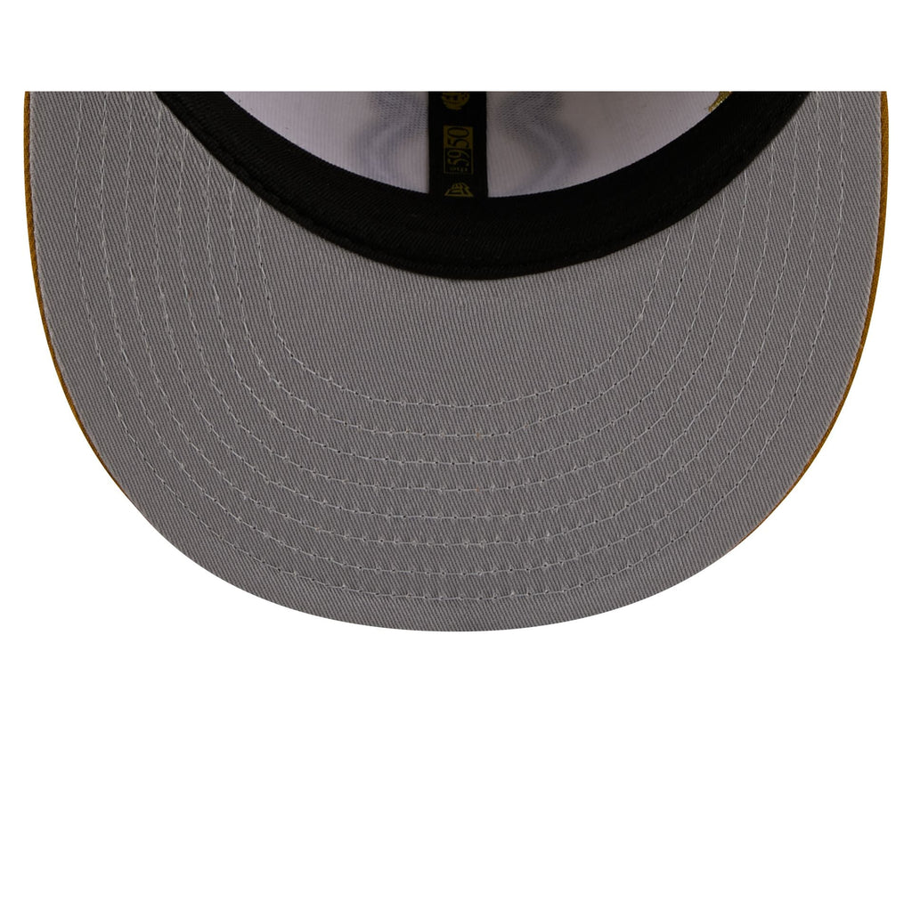 Indianapolis Colts Chrome Herringbone 59FIFTY Fitted Hat - Image 7