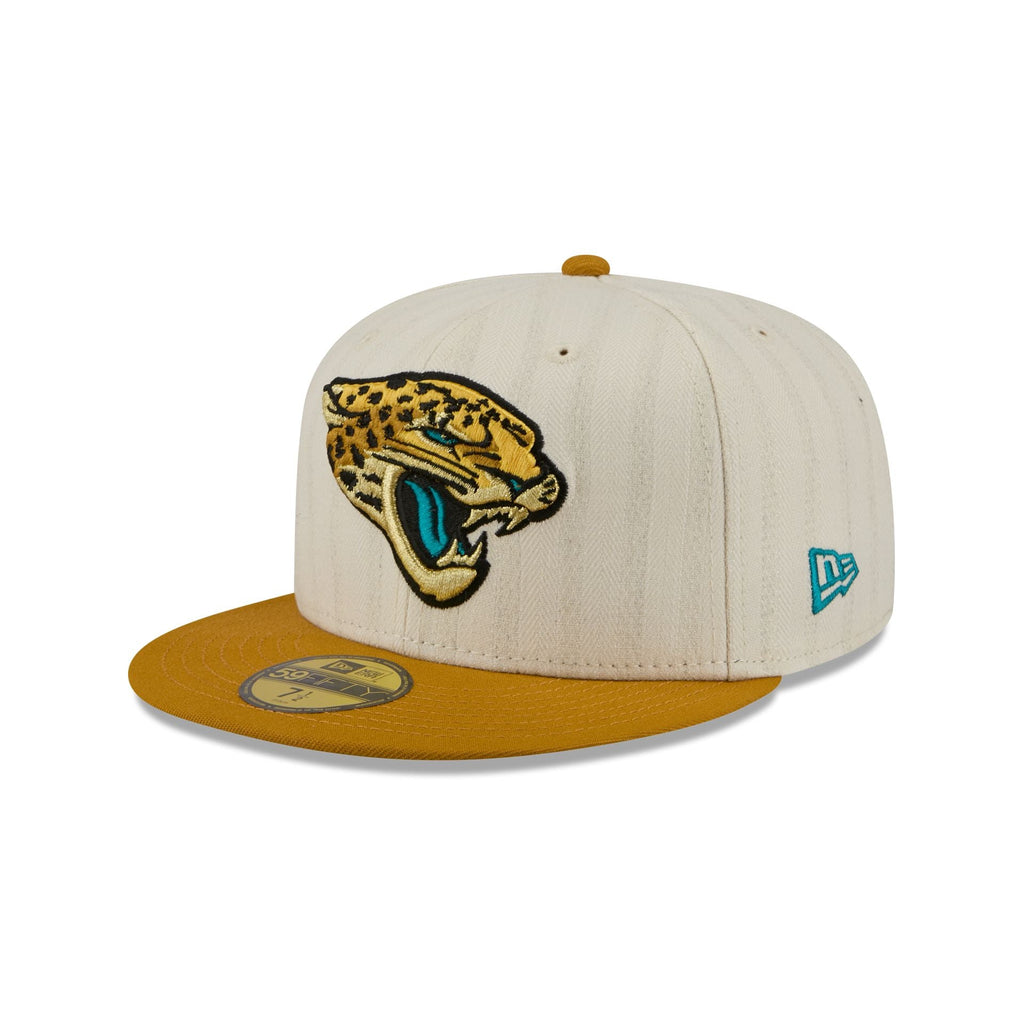 Jacksonville Jaguars Chrome Herringbone 59FIFTY Fitted Hat - Image 3