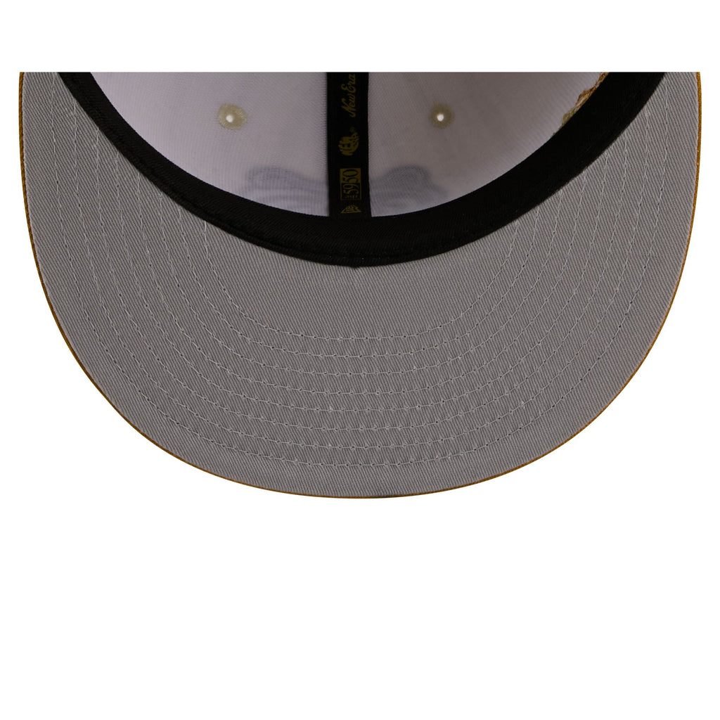 Memphis Grizzlies Chrome Herringbone 59FIFTY Fitted Hat - Image 7