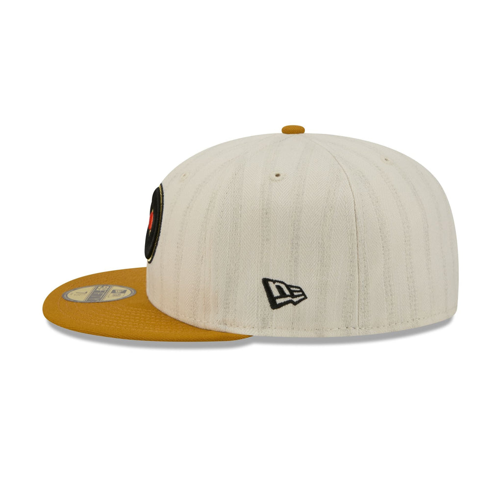 Philadelphia Flyers Chrome Herringbone 59FIFTY Fitted Hat - Image 5