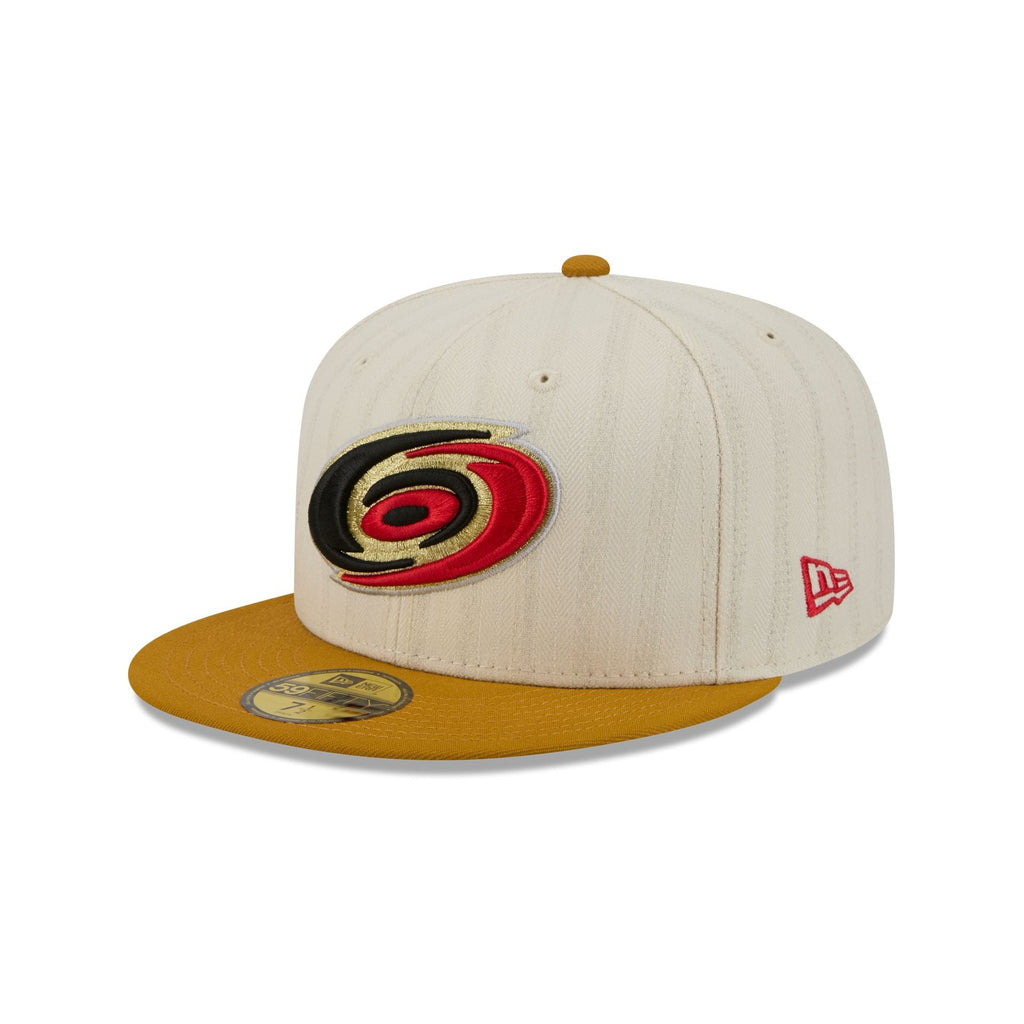 Carolina Hurricanes Chrome Herringbone 59FIFTY Fitted Hat - Image 3