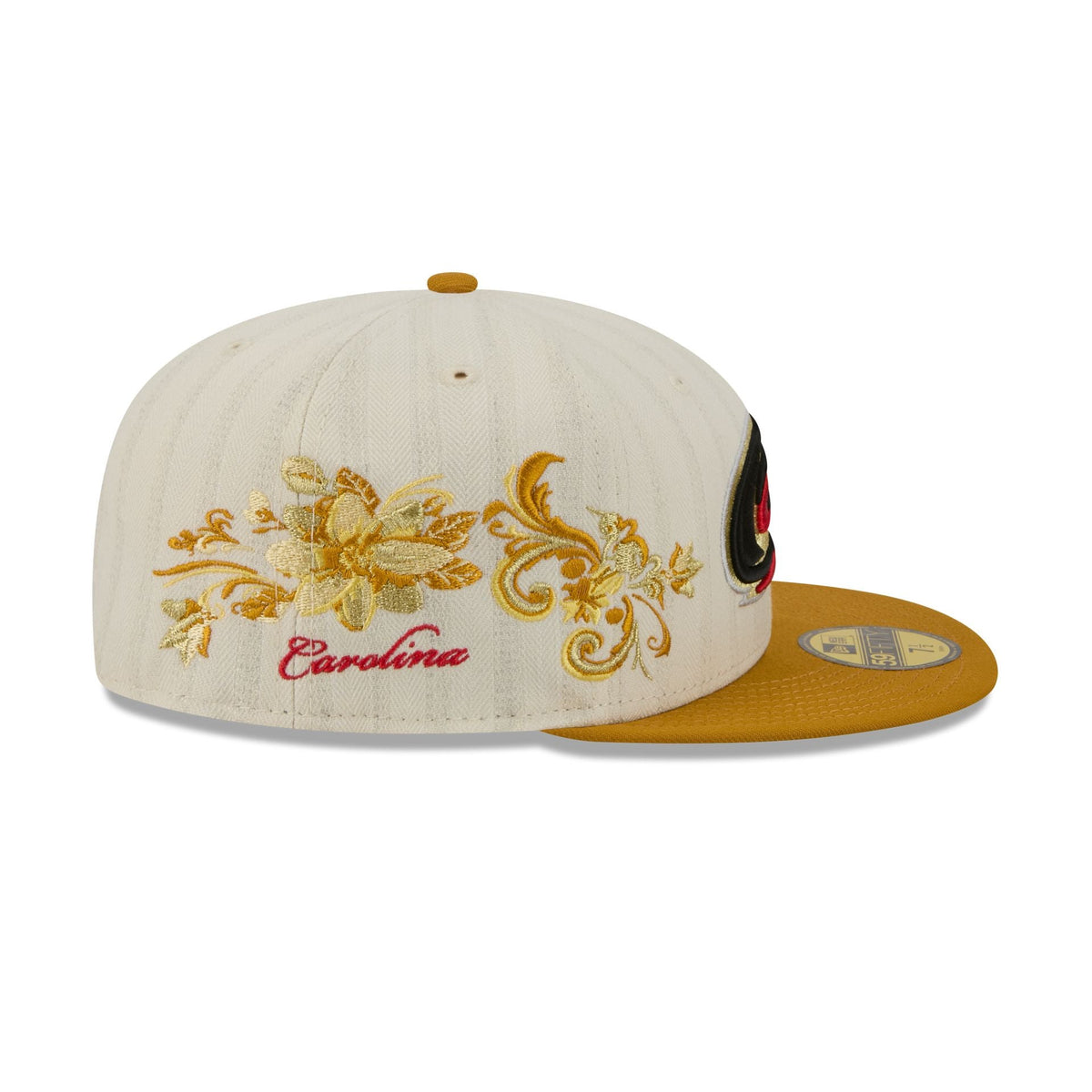 Carolina Hurricanes Chrome Herringbone 59FIFTY Fitted Hat - Image 4