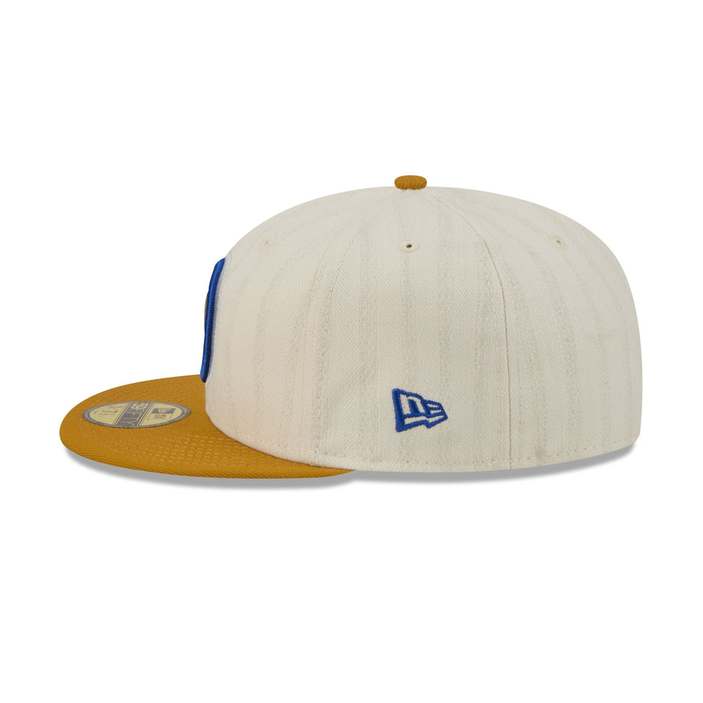 Detroit Pistons Chrome Herringbone 59FIFTY Fitted Hat - Image 5