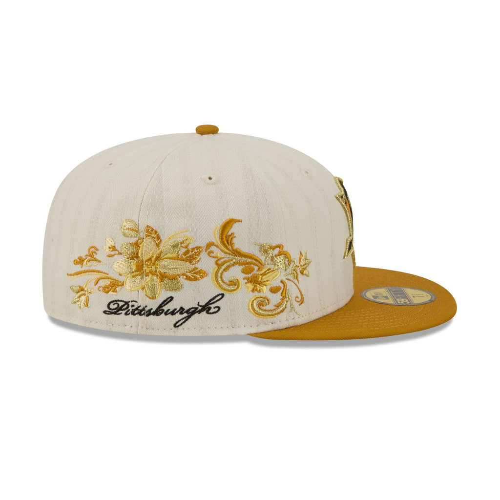 Pittsburgh Penguins Chrome Herringbone 59FIFTY Fitted Hat - Image 4