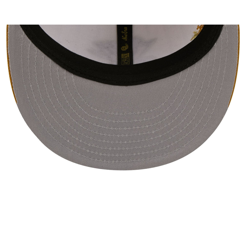 Pittsburgh Penguins Chrome Herringbone 59FIFTY Fitted Hat - Image 7