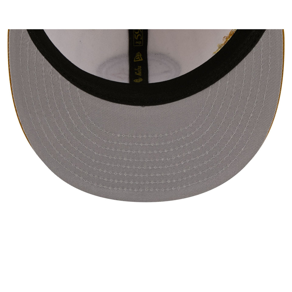 Pittsburgh Steelers Chrome Herringbone 59FIFTY Fitted Hat - Image 7