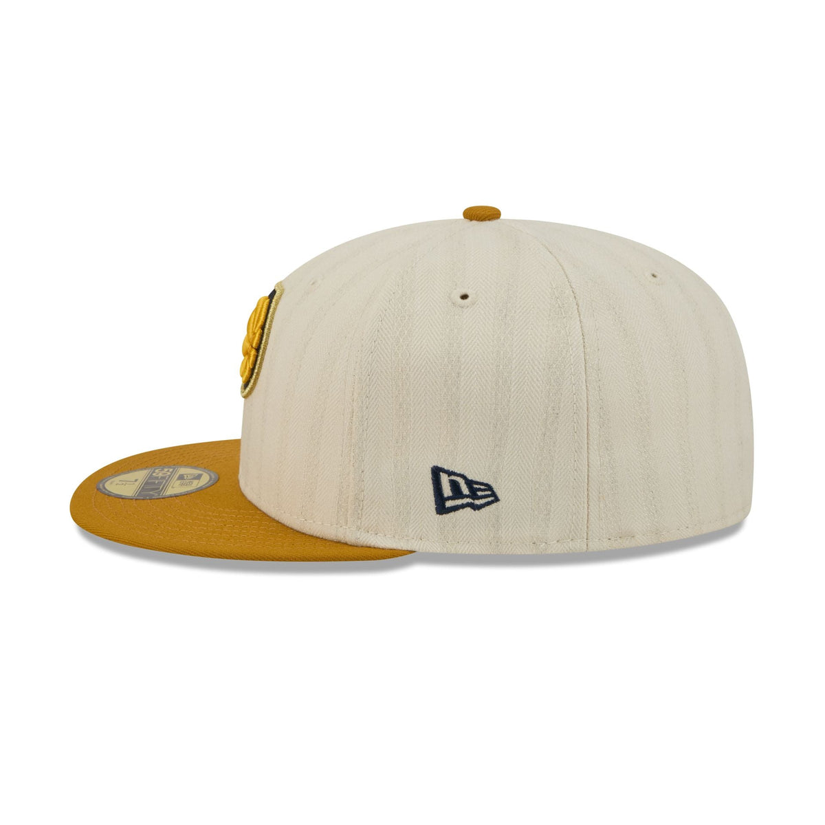 Indiana Pacers Chrome Herringbone 59FIFTY Fitted Hat - Image 5