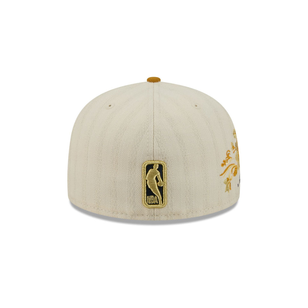 Indiana Pacers Chrome Herringbone 59FIFTY Fitted Hat - Image 6