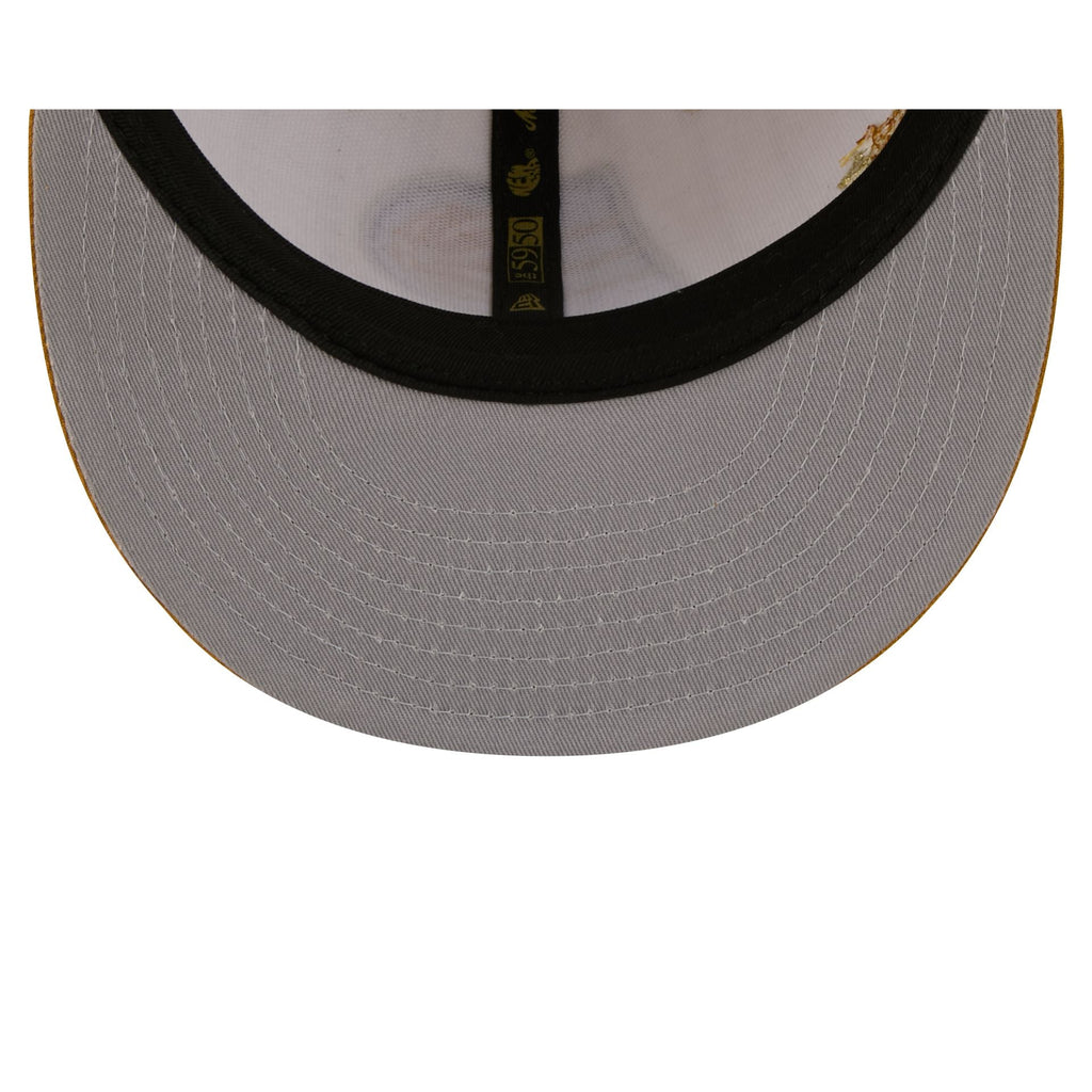 Indiana Pacers Chrome Herringbone 59FIFTY Fitted Hat - Image 7