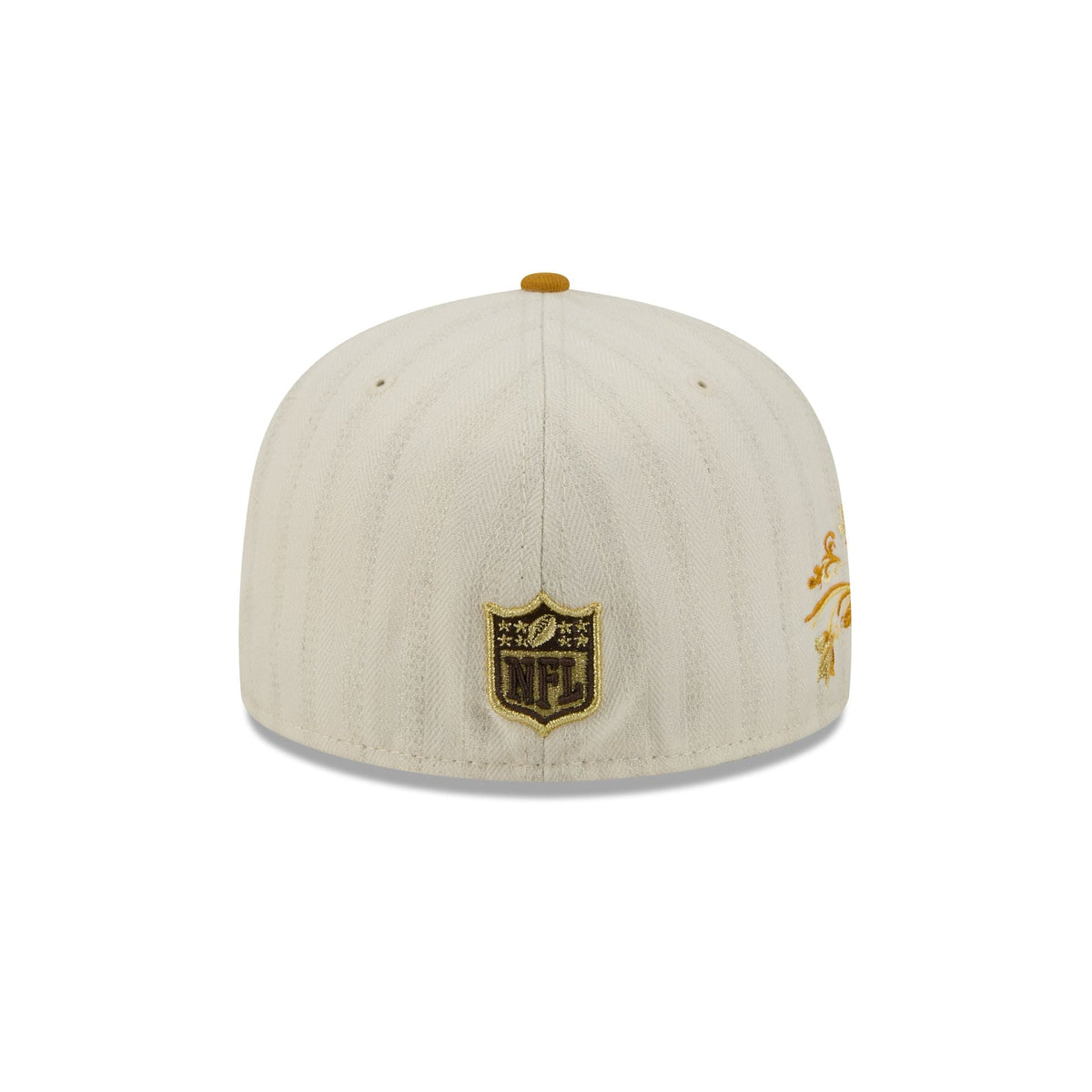 Cleveland Browns Chrome Herringbone 59FIFTY Fitted Hat - Image 6