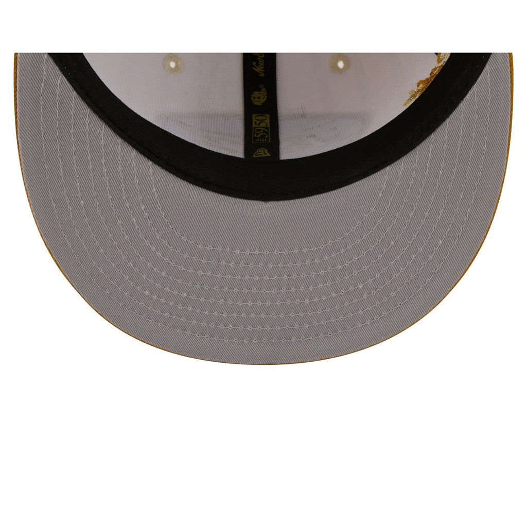 New York Jets Chrome Herringbone 59FIFTY Fitted Hat - Image 7