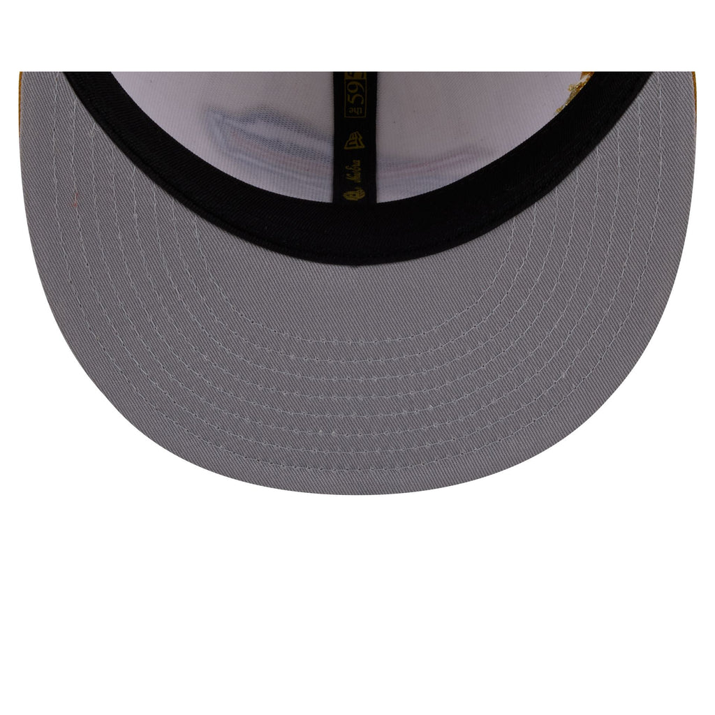 Buffalo Bills Chrome Herringbone 59FIFTY Fitted Hat - Image 7