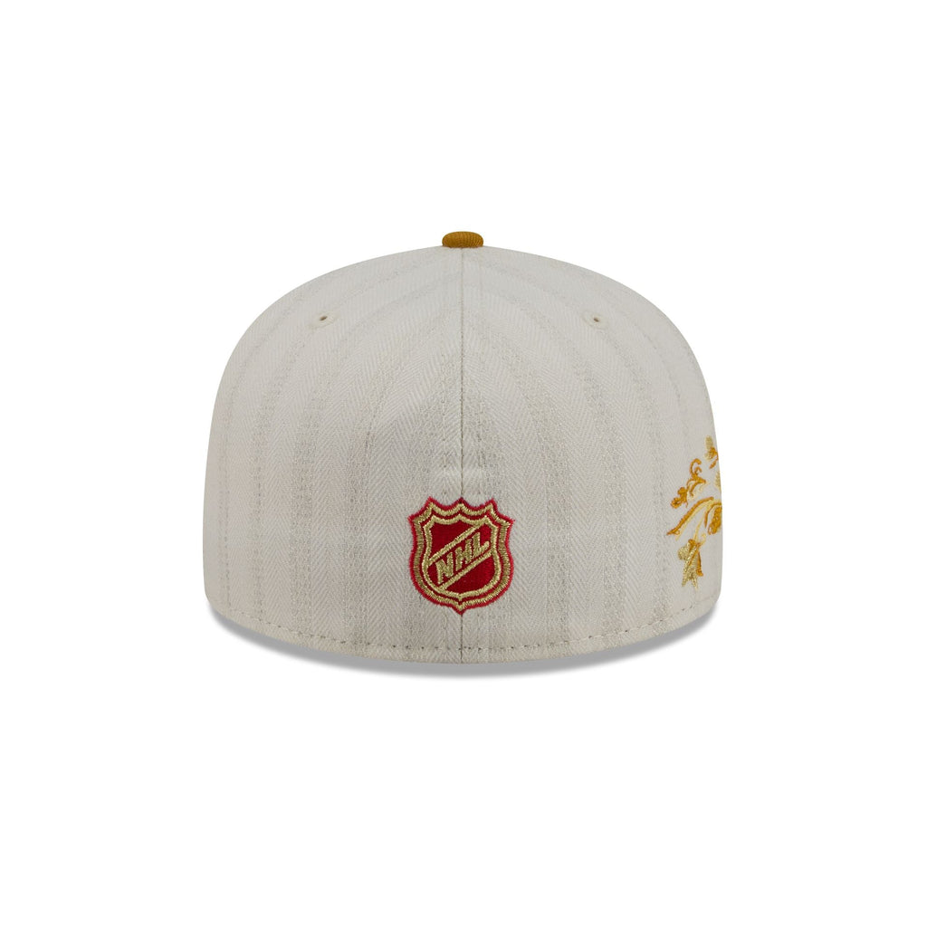 Detroit Red Wings Chrome Herringbone 59FIFTY Fitted Hat - Image 6