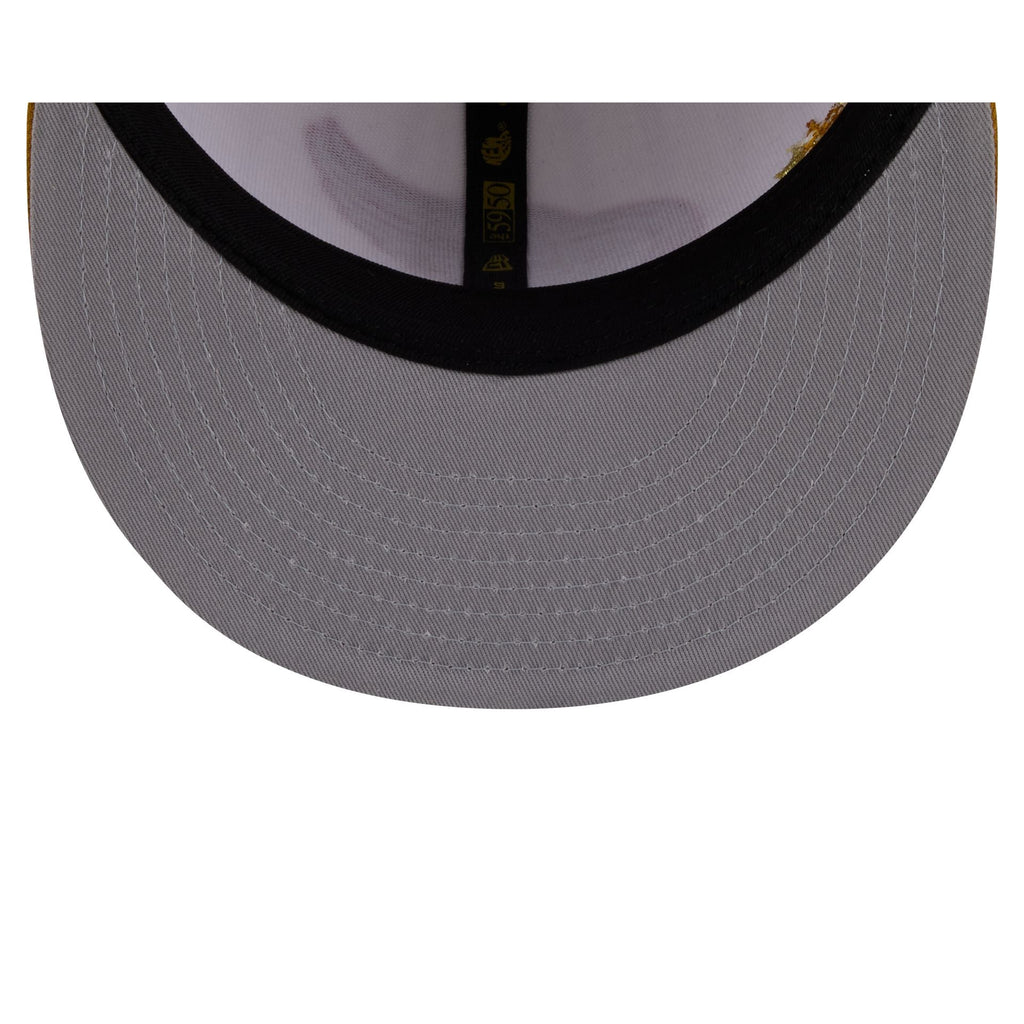 Detroit Red Wings Chrome Herringbone 59FIFTY Fitted Hat - Image 7