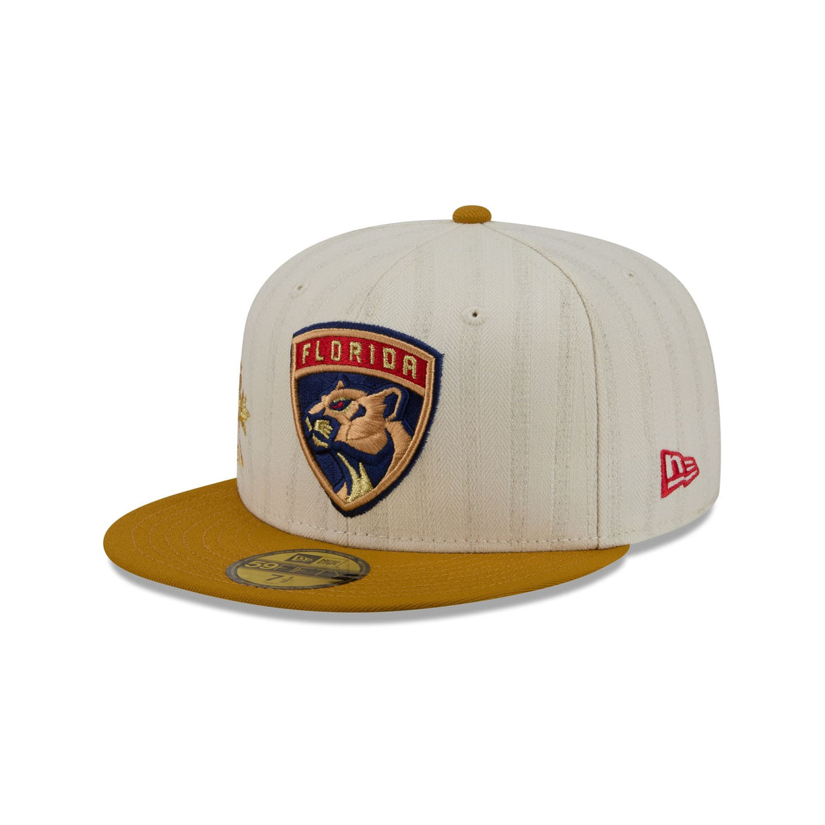 Florida Panthers Chrome Herringbone 59FIFTY Fitted Hat - Image 3