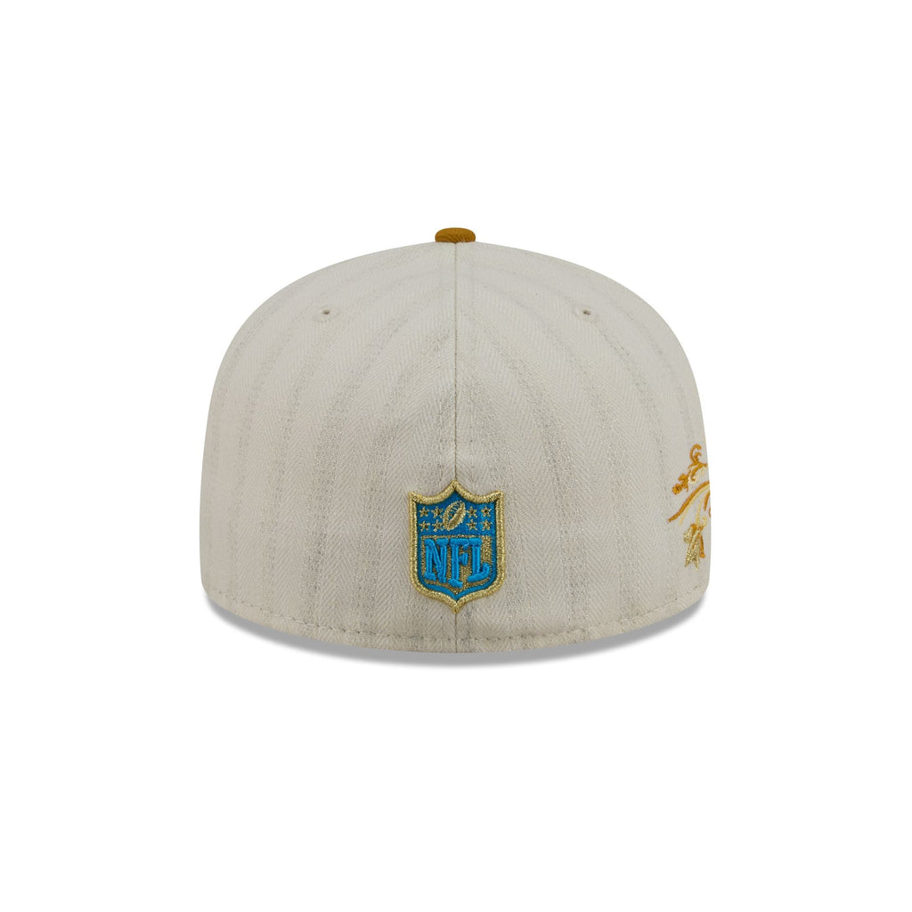 Carolina Panthers Chrome Herringbone 59FIFTY Fitted Hat - Image 6