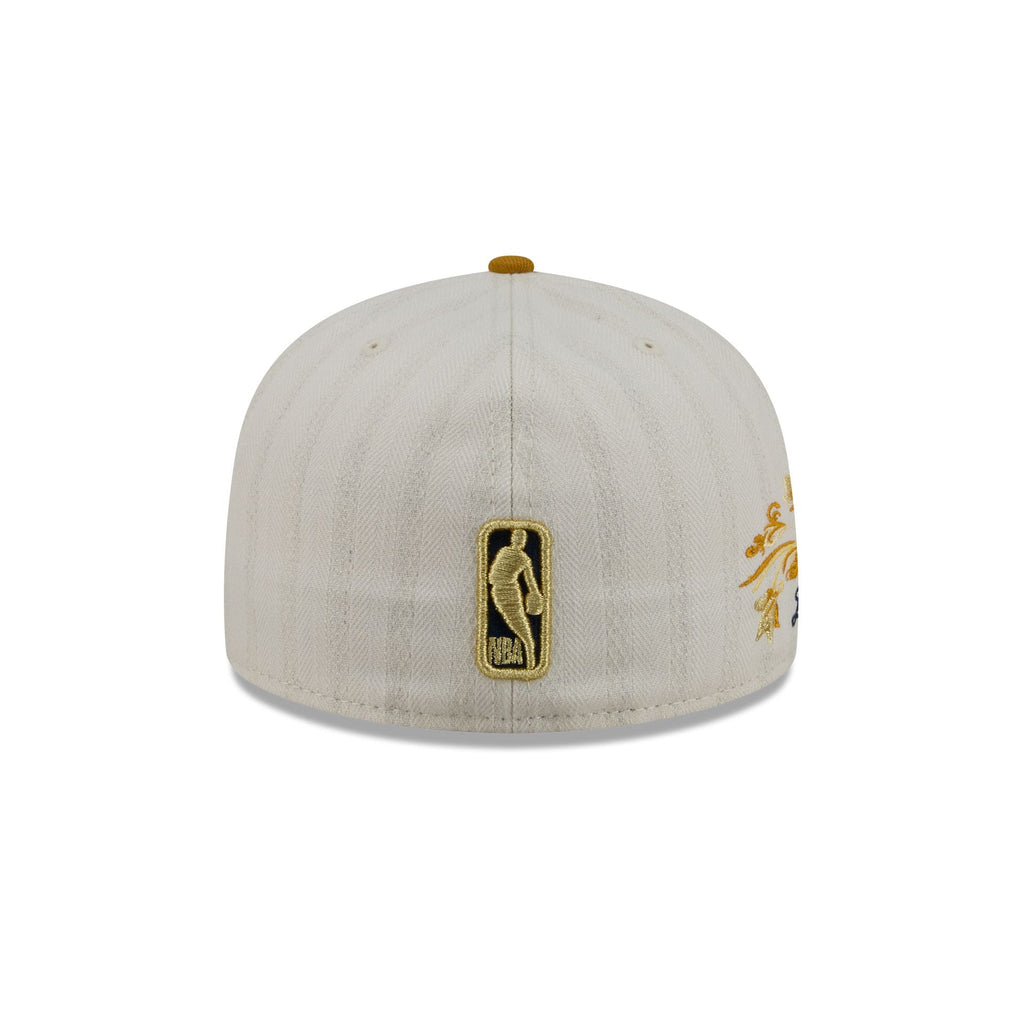 Los Angeles Clippers Chrome Herringbone 59FIFTY Fitted Hat - Image 6