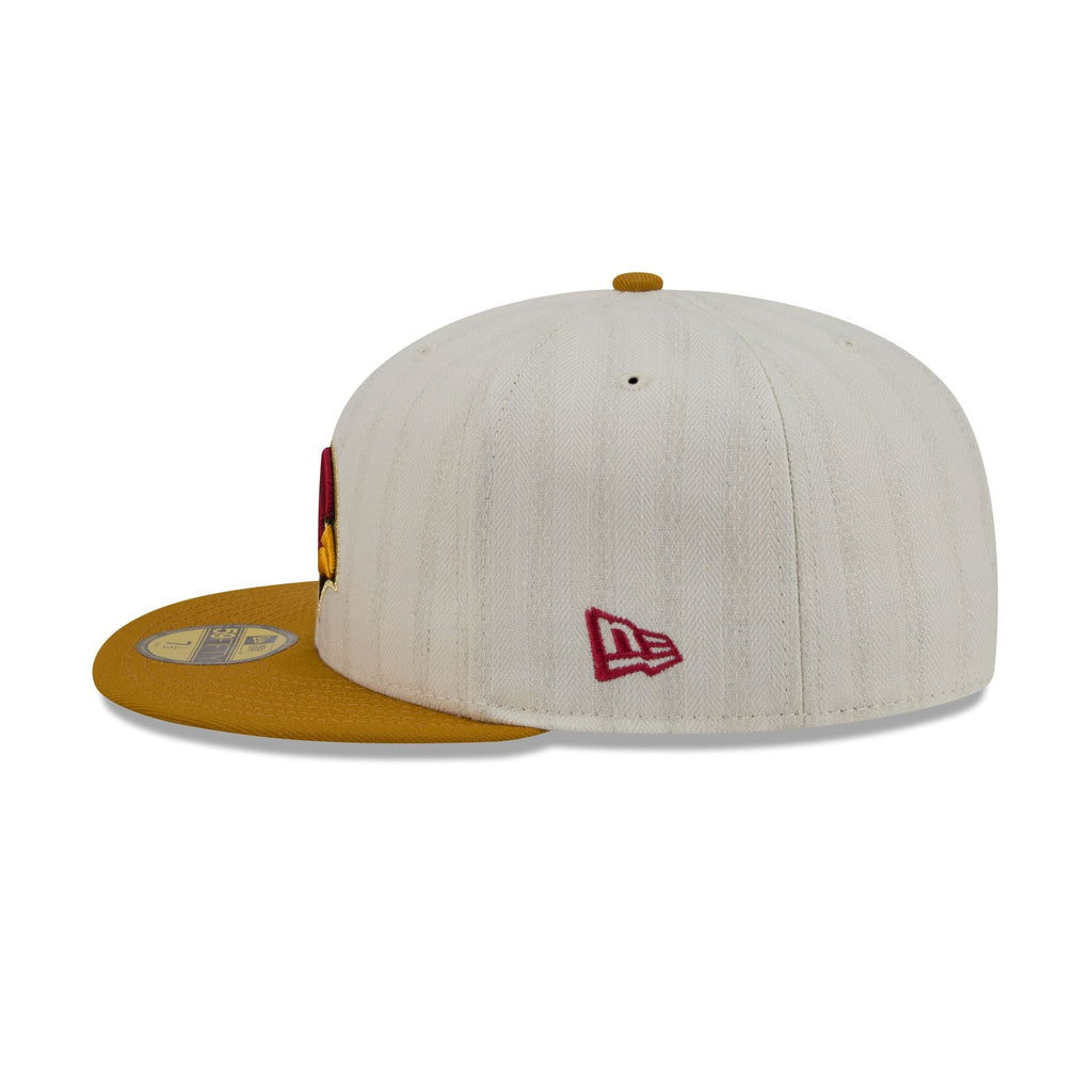 Arizona Cardinals Chrome Herringbone 59FIFTY Fitted Hat - Image 5
