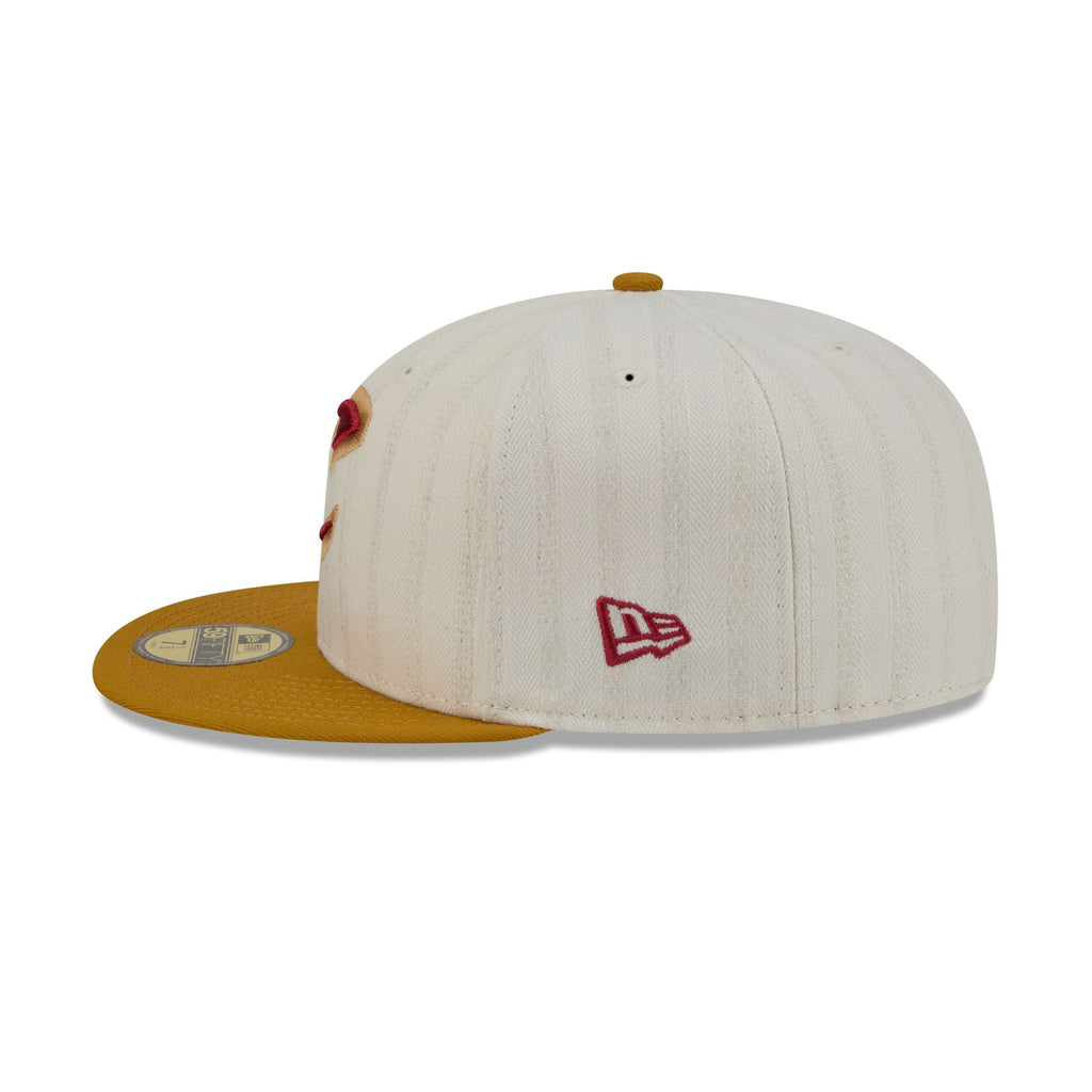 Cleveland Cavaliers Chrome Herringbone 59FIFTY Fitted Hat - Image 5