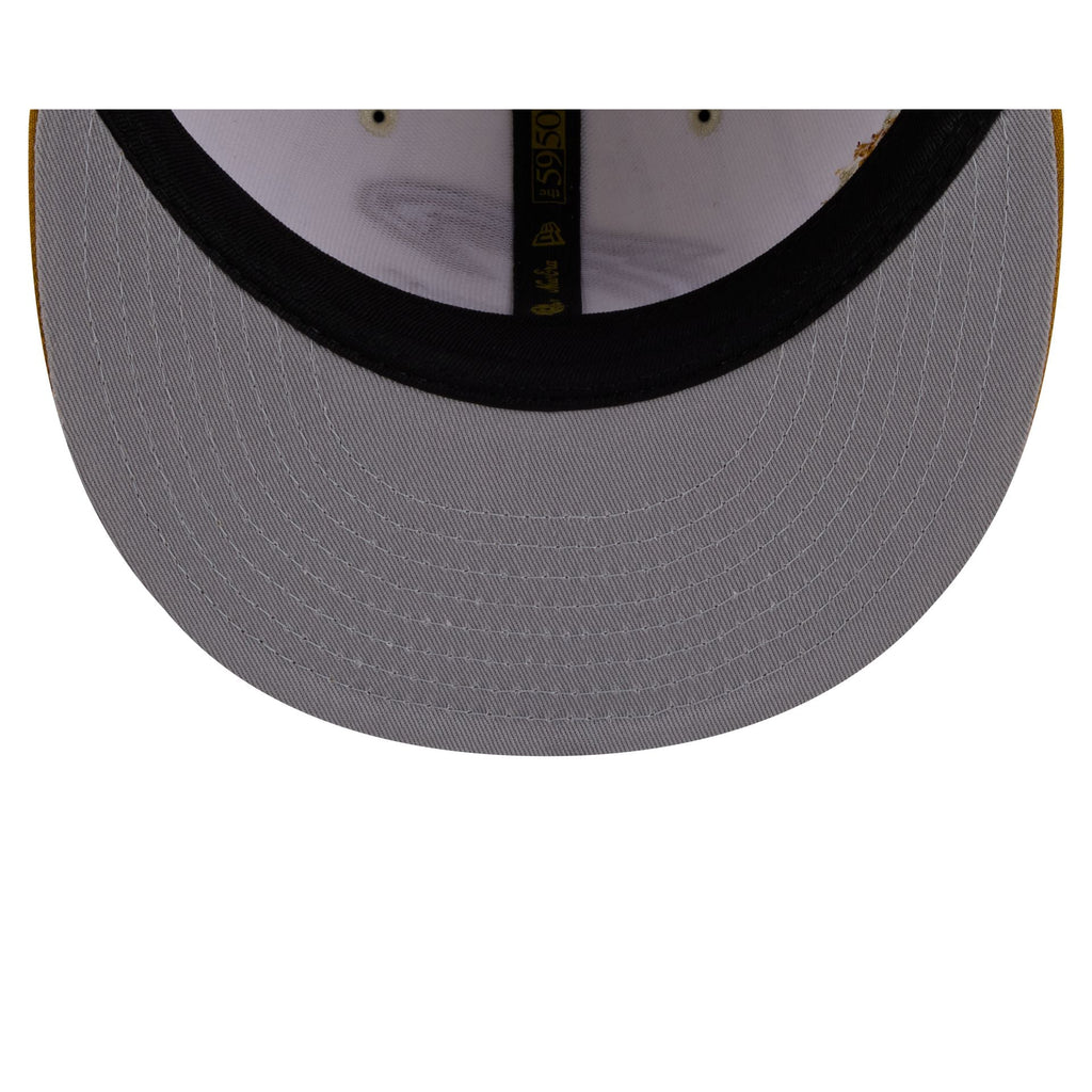 Cleveland Cavaliers Chrome Herringbone 59FIFTY Fitted Hat - Image 7