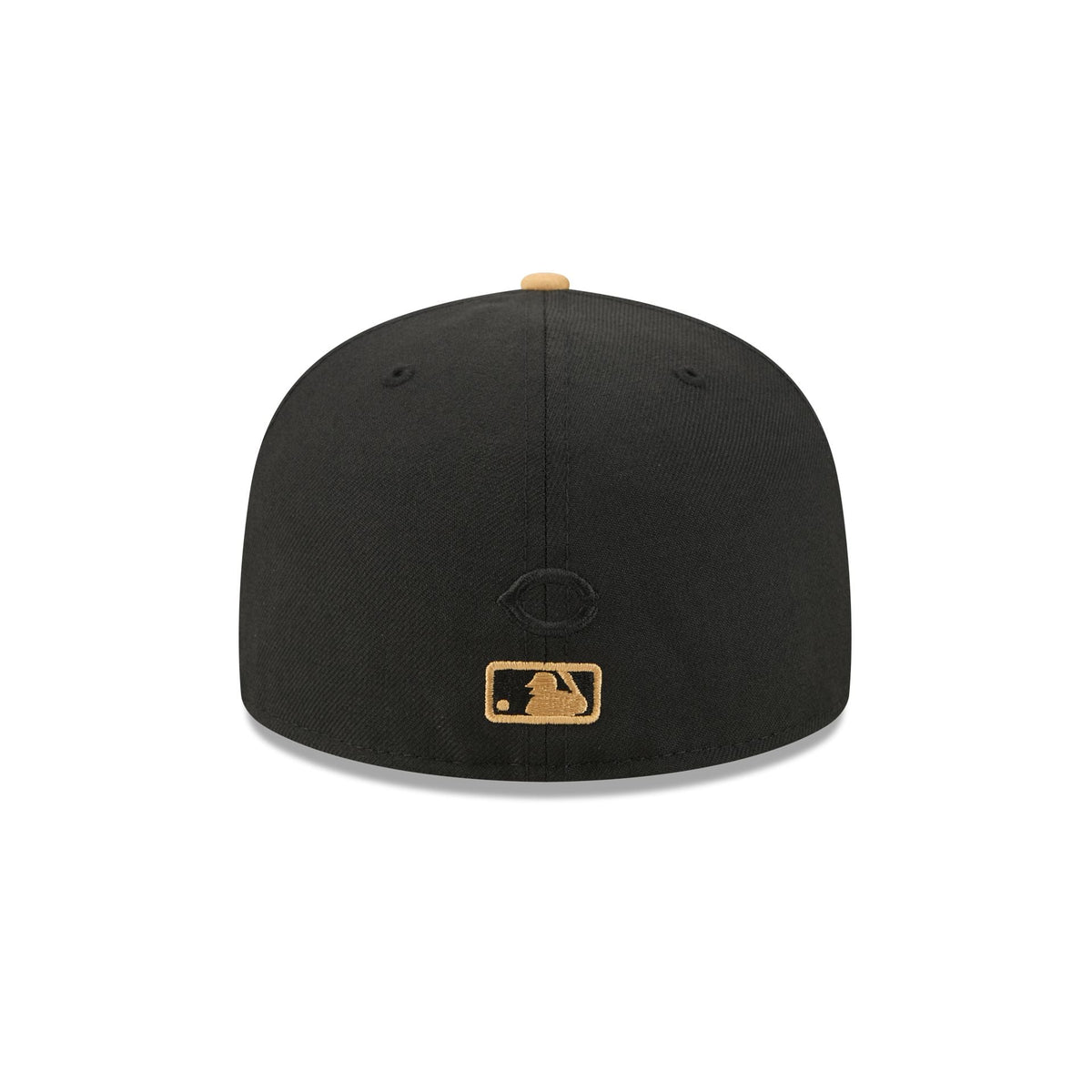 Cincinnati Reds Black Wool 59FIFTY Fitted Hat - Image 6